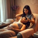 Person Enjoying a Relaxing Scalp Massage at a Spa